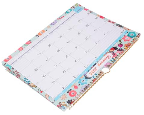GRIRIW Monatlicher Wandkalender Mit Feiertagen Kreativer Aufhängung Robustem Design Für Büro Und Zuhause Einfacher Überblick Über Termine Und Veranstaltungen