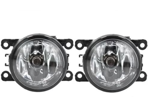 BIAREN 2x Fog Light Lamp With Bulb Left or Right For Ford Transit Mk7 Mk8 Transit Tourneo Custom Connect Courier Fiesta Focus C-Max Ranger Ecosport 1209177 2N1115201AB