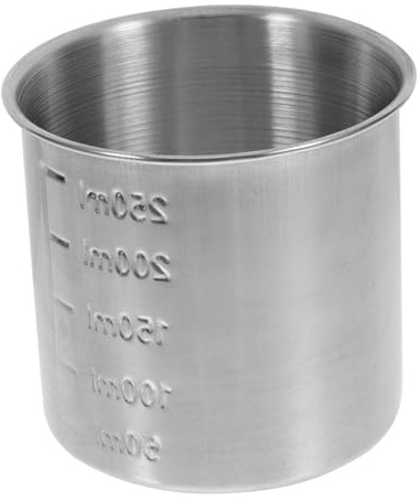 IMIKEYA Taza Medidora De Arroz De Acero Inoxidable Para Arrocera Cuchara Medidora Con Escala Para Harina Frutos Secos y Comida Para Mascotas