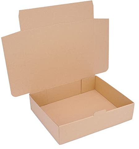 verpacking 100 WP M 365 x 295 x 95 mm kartonger för frakt av varor | DIN A4 | DHL-kartong | lätt, stabil och pålitlig