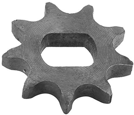 Keenso 9T Chain Sprocket, 428 Sprocket 9 Tooth Chain Sprocket Electric Scooter Motor Engine Sprocket Chain Wheel 12 x 17mm