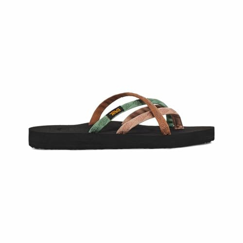 Teva Damen Olowahu Womens Flipflop, Mixed B Maple Sugar Multi, 39 EU
