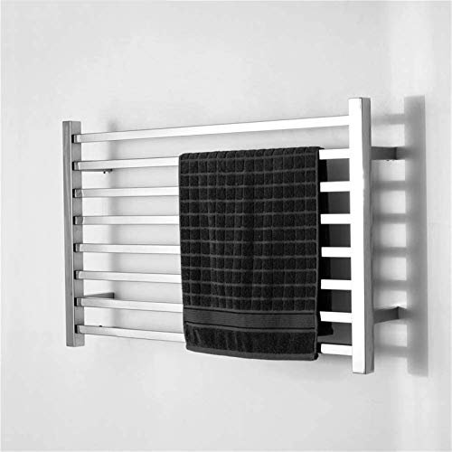 Scaldasalviette Scaldasalviette Scaldasalviette Elettrico, Portasciugamani riscaldato, Portasciugamani Riscaldato a Colori Brillanti in Acciaio Inossidabile 304, Linea Aperta (Color : Open Line) (Line