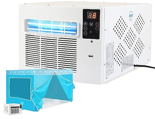 Portable Dormitory Air Conditioner Mobile Mosquito Net Conditioner Refrigeration USB Rechargeable 12H Timer Air Cooler for Family Office,Air Conditioner -C