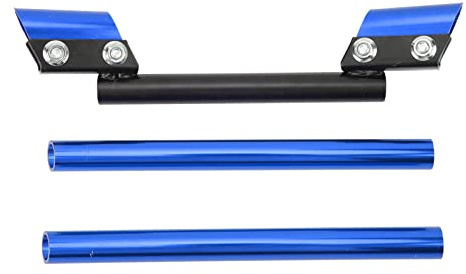Manillar de Motocicleta, Universal 7/8 22mm Manillar de Scooter Ajustable para Coche Deportivo, Tranvía, ATV, Motocicleta, Bicicleta Deportiva(Azul) | Barra de arrastre de bicicleta de 0.9 pulgadas de diámetro
