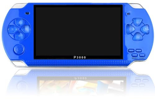 Console Portatile, 4,3 Pollici 10000 Giochi Classici Videogiochi Portatili TF Card Espansione Retrogaming Console, MP3 MP4 Batteria Ricaricabile Console Giochi, Retro Console per Bambini Adulti