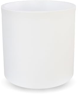 newgarden macetero Redondo Alto Blanco XXL 80 x 80 cm, Maceta Grande Exterior para árboles, jardín y Piscina – Hortensia 80
