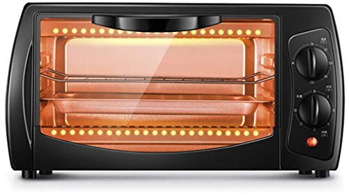Generic Electric Mini Oven 10 Liter Baking Household Oven with Multiple Cooking Functions, Grill, Adjustable Temperature Control and Timer