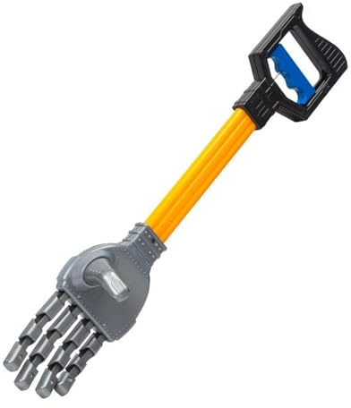 Ronyme Kinder-Intelligenz-Greifer-Wurf-Picker-Spielzeug, Roboterhand und Roboterklaue, Greif- und Aufsammelspielzeug für Kinder für Erwachsene, Ich Bin schwarz