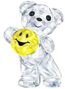Swarovski Kris Bear 5688513 Dekofigur 'A Smile for You', mehrfarbiger Kristall aus der Kris Bears Kollektion - Hängender Schmuck