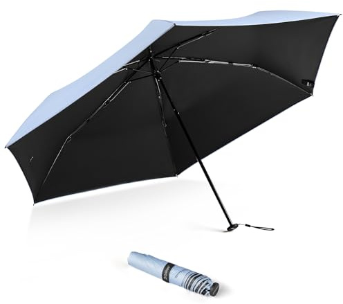 G4Free 43in Mini Travel Carbon Fiber UPF 50+ Compact UV Umbrella