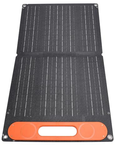 12 V 60W Tragbares Faltbare Monokristalline Solarpanelkit mit 30A MPPT -Controller, Solarpanel, Zubehör, Kleines Solar -Panel -Ladegerät für RV -Auto Yacht Camping Home Outdoor