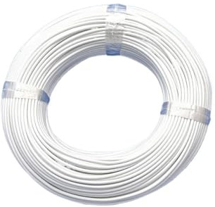Cavo riscaldante in fibra di carbonio da 33 ohm/m, 1 pezzo - Cavo riscaldante for pavimento caldo da 2 mm con rivestimento in gomma siliconica, 220 V, temperatura massima 200 °C