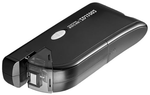 NIHUIFA Elektrischer Handhefter, 20 Blatt Kapazität, USB/batteriebetrieben, schnurlos, automatische Bindemaschine für Büro, Schule