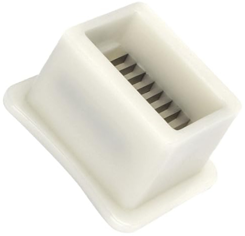 DINHEAROM Cortadora de Frijoles de Acero Inoxidable Multifunción, Trituradora Práctica para Verduras y Frijoles Largos, Herramienta de Cocina Resistente, 1 Pieza, Uso Doméstico