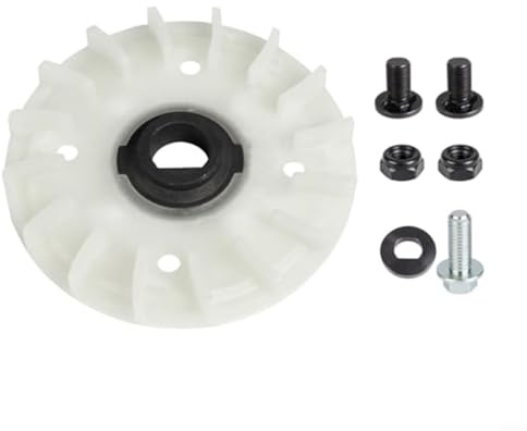 Advokingtap Lawn Mower Replacement Kit for EGO 21 Inch Models LM2130SP LM2150SP LM2160SP with Fan and Fixation Hardware for Outdoor Garden Lawn Care
