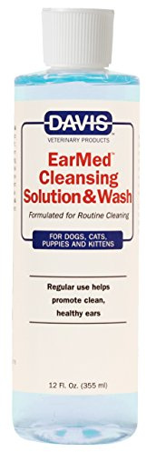 Davis EW12 EarMed Pet Cleansing Solution & Wash, 12 oz