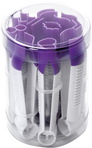 IBILI 789200 - Set 10 Pinzas para Fondant