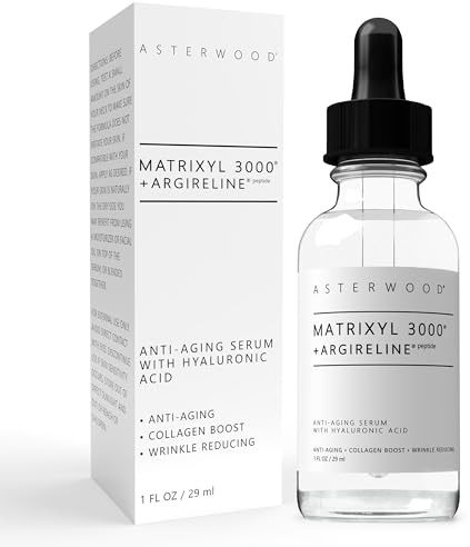 MatriXYL 3 000 + ARGIRELINE Peptid 28 ml Serum + organisk hyaluronsyra - rynk/åldrande strid - kraftfull linjelborttagare kollagen booster racket trä naturliga flytande ansiktslyft i en flaska