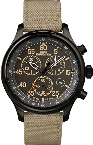Timex Herren Chronograph Armbanduhr Expedition Field