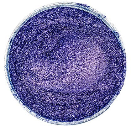 Effektpigment DIAMOND INDIGO BERRY PEARL Perlglanz Metallic Farbpulver Pigment für Epoxidharz Autolack Sprühfolie Nail Art Aquarell Kosmetik Seife Puder, (25 Gramm)
