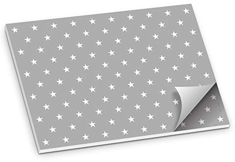 itenga Tischset Platzset Sterne aus Papier I DIN A3 50 Blatt I ideal als Gedeckunterlage an Weihnachten oder der Vorweihnachtszeit