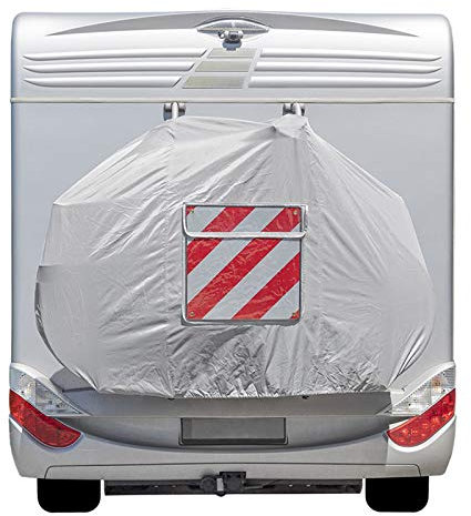 APT Fahrradschutzhülle XL für 2 Fahrräder inkl. Sichttasche für Warnschild