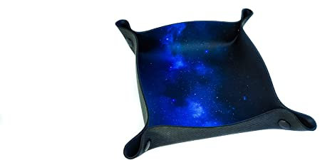 PLAYMATS Würfeltablett für Tabletop-Spiele und RPG - Star Wars X-Wing, Armada, Outer Rim, Roll for The Galaxy, Iron Space RPG - Blauer Nebel