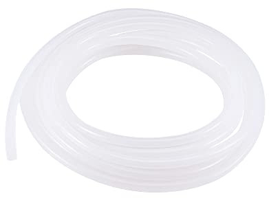 sourcing map Silicone Tubing 4mm ID 6mm(1/4) OD 5m for Aquarium with Check Valves, Suction Cups, Connectors, Air Stone