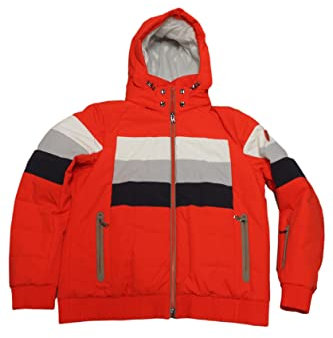 Bogner Damen Ski Jacke TARIN Rot Weiß Grau
