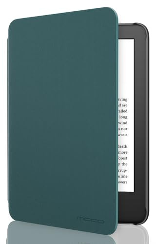 MoKo Hülle für 6 Amazon Kindle 11. Generation 2024/2022, Blaugrün | Leichte Schutzhülle, Auto Schlaf/Wach, Smart Cover für Kindle 2024/2022 11. Generation e-Reader