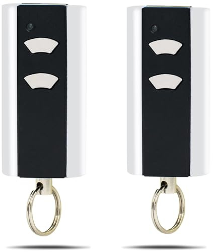 433 MHz Garagentoröffner Handsender Fernbedienung Kompatibe für Normstahl Entrematic RCU 433-2, RCU 433-4, EA433 2KM, EA433 2KS, T433-4 Crawford 433.92 Rolling Code Garagentor Handsender 2 Stuck