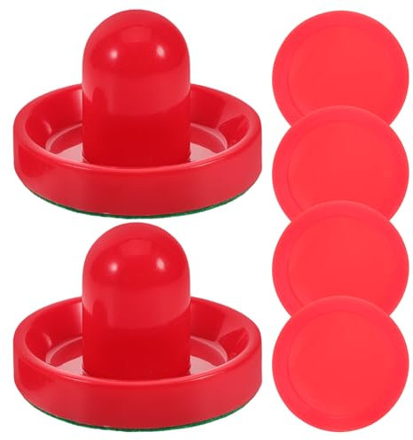 Supvox 2stücke Hockey Paddles Für Tischspiele Robuste Kunststoff-schläger Und Ersatzteile Für Zubehörteile Für Spannende Airhockey-Matches