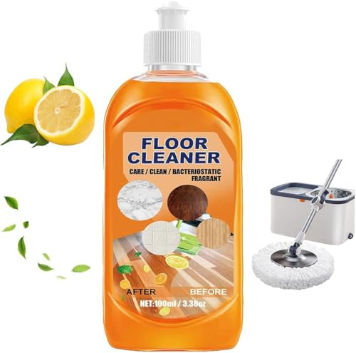 Unassumins Multi-purpose Floor Cleaner - Unassumins Powerful Floor Cleaners, Leistungsstarker Bodenreiniger, Powerful Decontamination Floor Cleaner, Intensivreiniger, Holzboden Reiniger Für alle (1)
