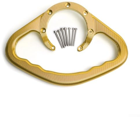 HOHOVYVY Motorrad Tankgriff Haltegriff Beifahrer Sicherheit Tank Griff Für Honda CBR600 CBR900 CBR1000 Aluminium(Gold)
