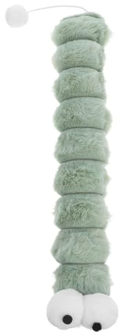 JOINPAYA Peluches Douces pour Chat avec Herbe à Chat Coussin Interactif Anti-Ennui pour Chatons Intérieur Peluche Moelleux Stimulant Instinct de Chasse