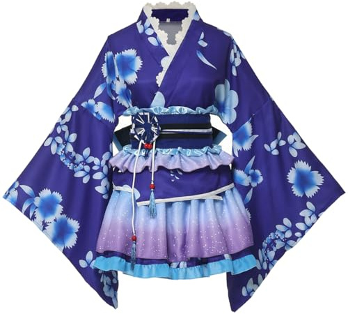 GRACEART Giappone Yukata chimono Costume Cosplay Impostato (S)