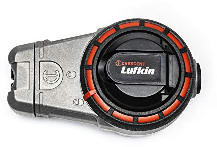 Lufkin Crescent 100' Professional Aluminum Chalk Reel with Red Chalk, CLA100R