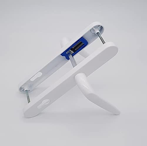 Yale Sparta Lever/Lever Door Handle Set Long Back Plate - White