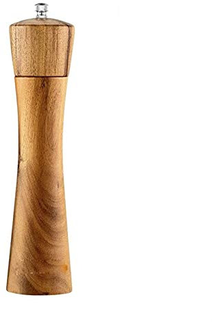 Salz und Pfeffermühle Hölzernes Salz- und Pfefferschleifer Holz-manuelle Pfefferschleifer mit starken einstellbaren Grobheit geeignet für Picknickpartys Restaurant Gewürzmühle Chilimühle ( Color : A )