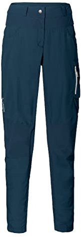 VAUDE Damen Women's Qimsa Pants Hose, Dark Sea Uni, 42 EU