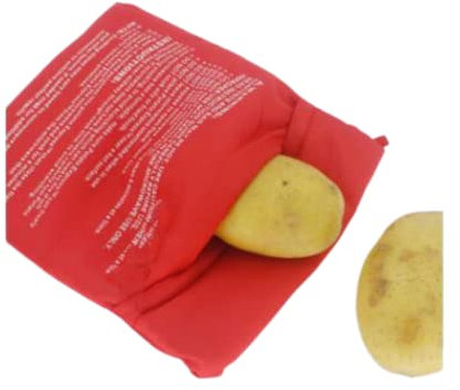 Mikrowellen Kartoffelbeutel,Kartoffel Tasche,Kartoffel Express,Kartoffel-Kochbeutel,3 PC Waschbar und Wiederverwendbar Mikrowellenbeutel zum Schnellen Kochen von Kartoffeln