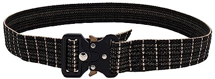 EANAGO Kinder Gürtel robuster Stoffgürtel mit Stickerei verstellbar | Für Kinder ca. 3–12 Jahre (Taillenumfang 52-67 cm), bequeme Schnalle, hochwertiges Accessoire für Schule, Freizeit & Alltag