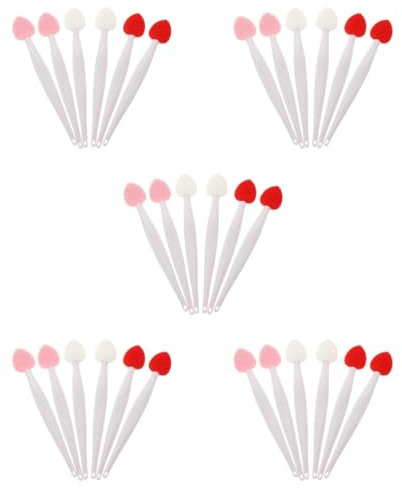 Beaupretty 30stücke Teiliges Silikon-nasenreinigungsbürste Doppelseitige Gesichts Und Lippenpflegebürste Zur Sanften Peeling Und Tiefenreinigung Ergonomisches Design Für Tägliche