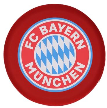 FC Bayern München I Frisbee I Wurfscheibe I Neopren| Rot I Fußball