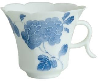 EINES Taza de té Taza de té de cerámica Kung Fu con asa for Mujer, Taza de té, Taza de café for Restaurante, Taza de Agua for hostelería en casa Tazas de té Reutilizables