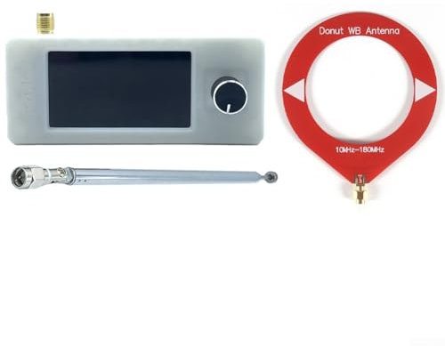 Ricevitore radio tascabile SI4732, mini radio da 0,5-108 MHz con schermo IPS da 1,9 pollici, controllo ESP32-S3, DAB AM FM LSB USB (C)