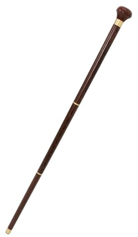 BESTYASH Rutschfester Gehstock Wanderstab Stöcke Aus Holz Holzstock Stock Für Männer Stöcke Für Frauen Wanderstöcke Männer Gehstöcke Für Spazierstock Stoff Dark Brown