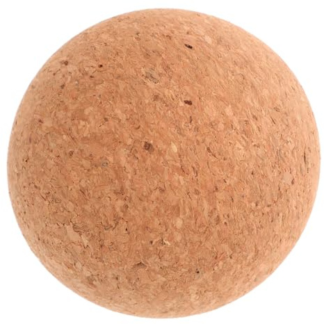 DECORNIJIA Hochdichter Faszien-massageball Aus Natur-kork Mit Noppen Tragbarer Yoga Faszienball Zur Tiefengewebe-entspannung Und Muskelverspannungslinderung Für Rücken Und Wirbelsäule