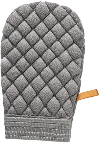 Cabilock Serviette Exfoliante Double Face pour Bain Homme Éponge Antidérapant Nettoyage Dos Cou et Épaules Légère et Compacte pour Voyage